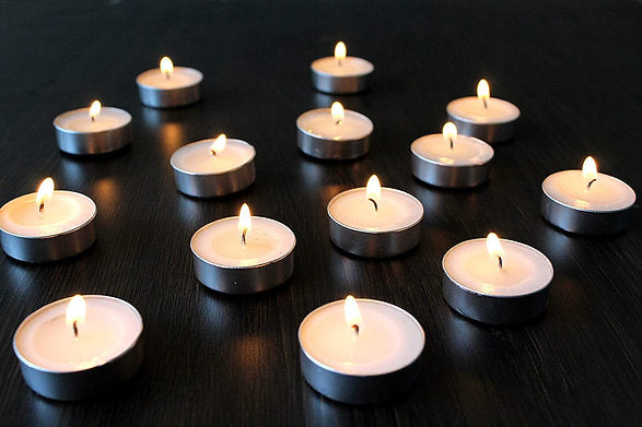 Metal Tealights (1 Hrs. Burning) - Pack of 100