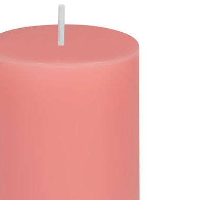 Parkash Candles Unscented Pillar Candles Set of 3 || 2x2, 2x4, 2x6 Inches Pink